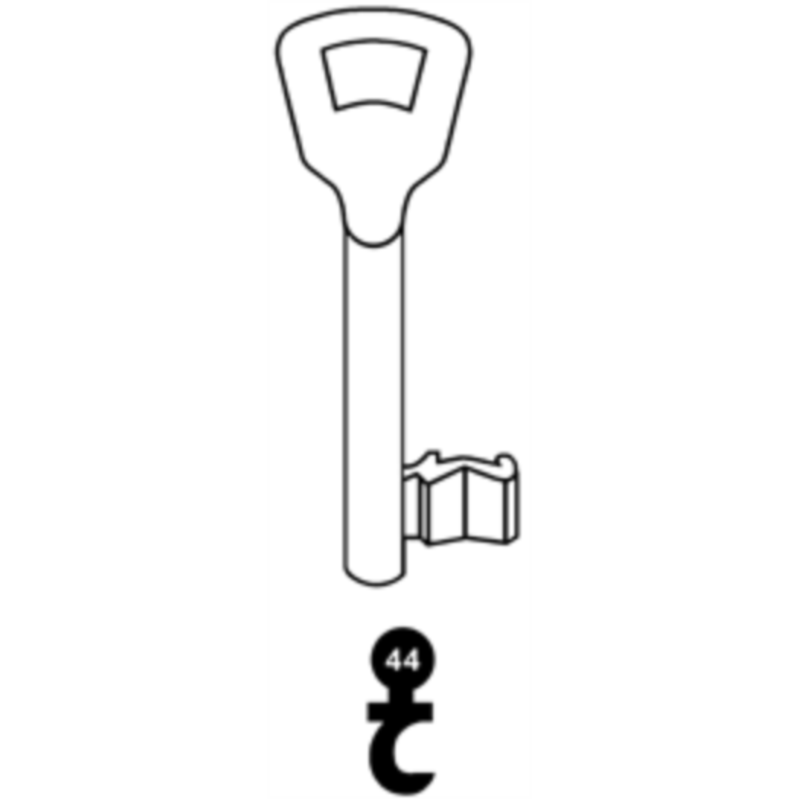 CLE A CHIFFRE TYPE KIMA    L70 KM910-44