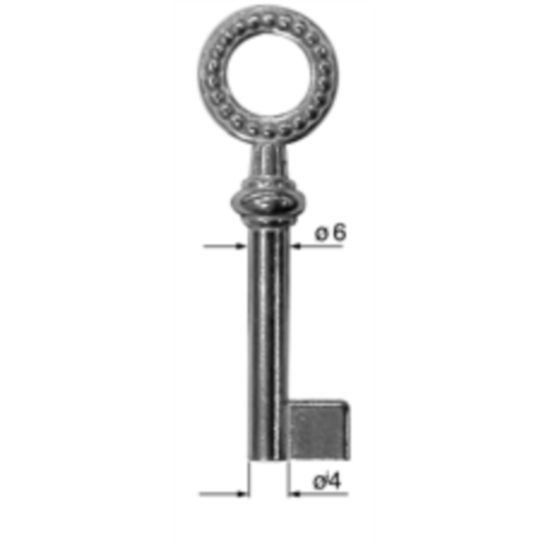 CLÉ POUR MEUBLES VIEIL OR 3F4735_20P