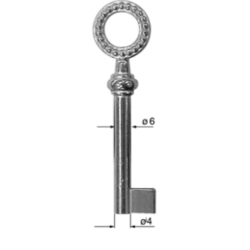 CLÉ POUR MEUBLES VIEIL OR 3F4742_20P