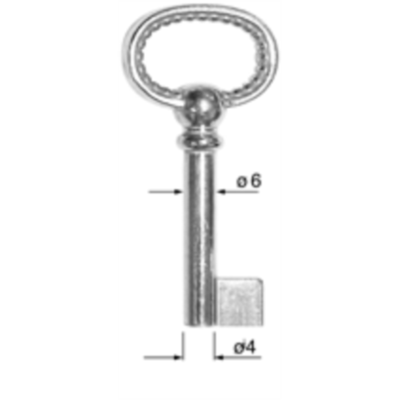 CLÉ POUR MEUBLES VIEIL OR 3F5432_20P