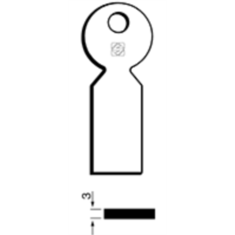 CLÉ POUR ASCENSEUR CU401_30