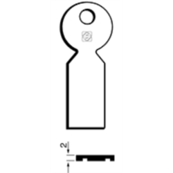 CLÉ POUR ASCENSEUR CU409_30