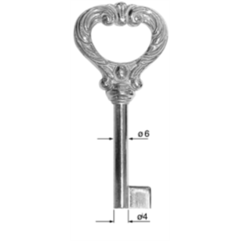 CLÉ POUR MEUBLES OR 3F6942_20Q